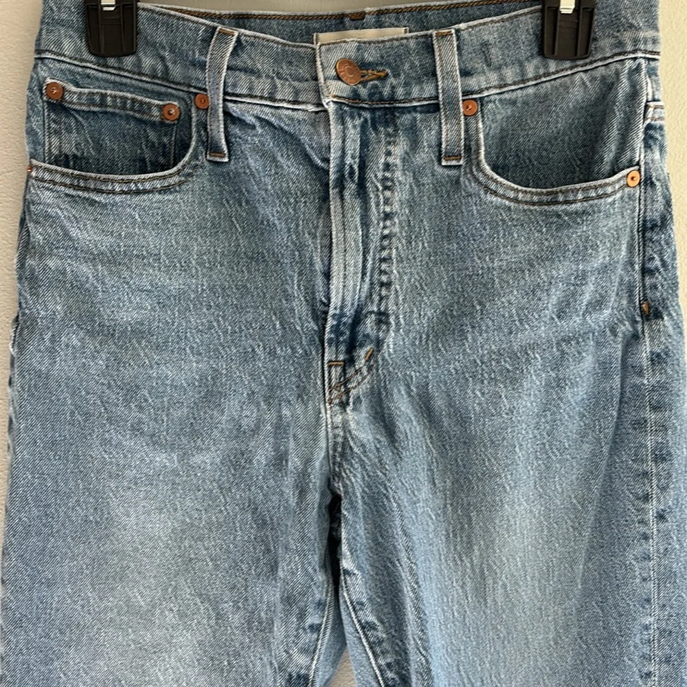 Madewell Perfect Vintage high rise cropped jeans